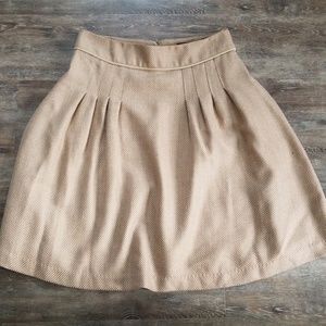 Pink Tartan Wool Skirt